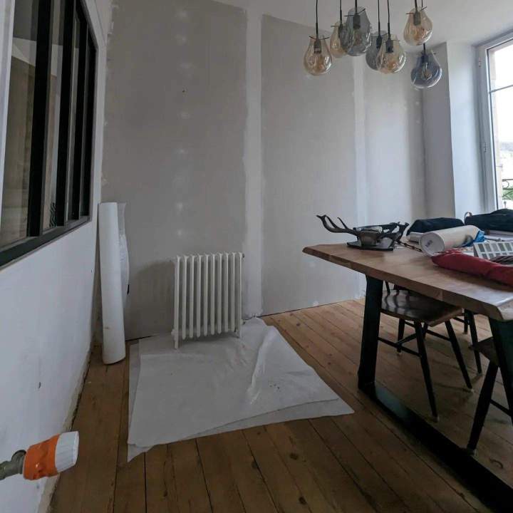 Préparation mur Quimper